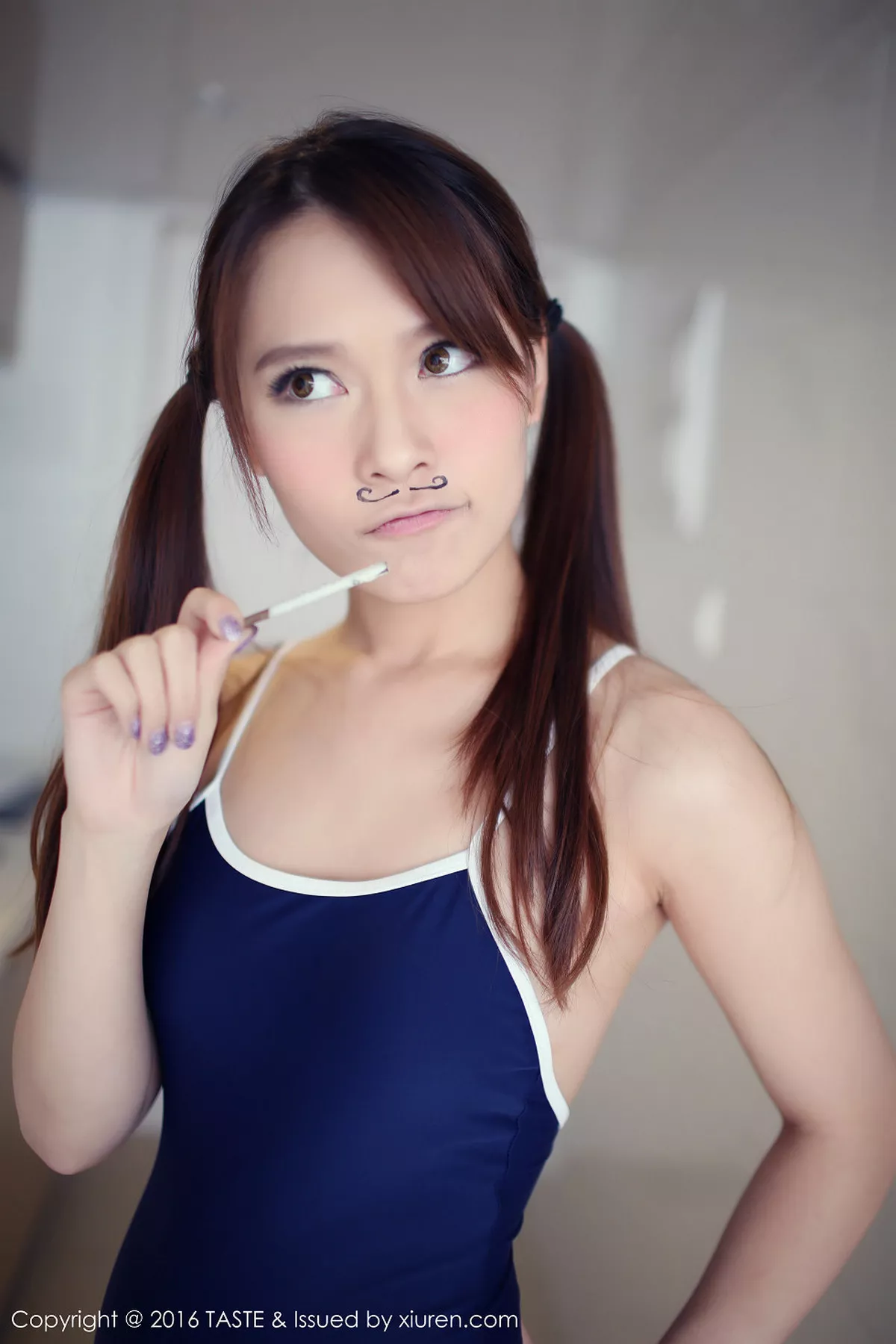 秀人集.com_[Taste顽味生活]Vol.005_嫩模Carol酱性感兔女郎黑色女仆装居家写真61P