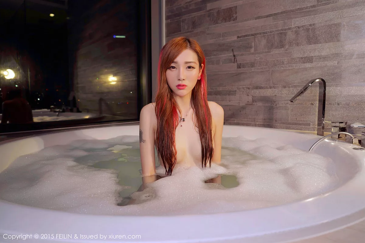 秀人集.com_[FeiLin嗲囡囡]Vol.003_嫩模梦小楠小夜猫内衣系列完美身材火焰红唇写真60P