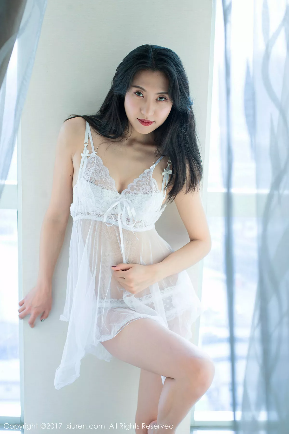 秀人集.com_[XiuRen秀人网]No.714_嫩模大熙破烂连体黑丝+纯白蕾丝情趣内衣人妻私房诱惑写真57P