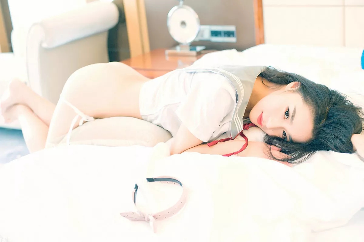 秀人集.com_[XiuRen秀人网]No.688_新晋嫩模绮梦Cherish居家黑色漆皮比基尼湿身诱惑写真56P