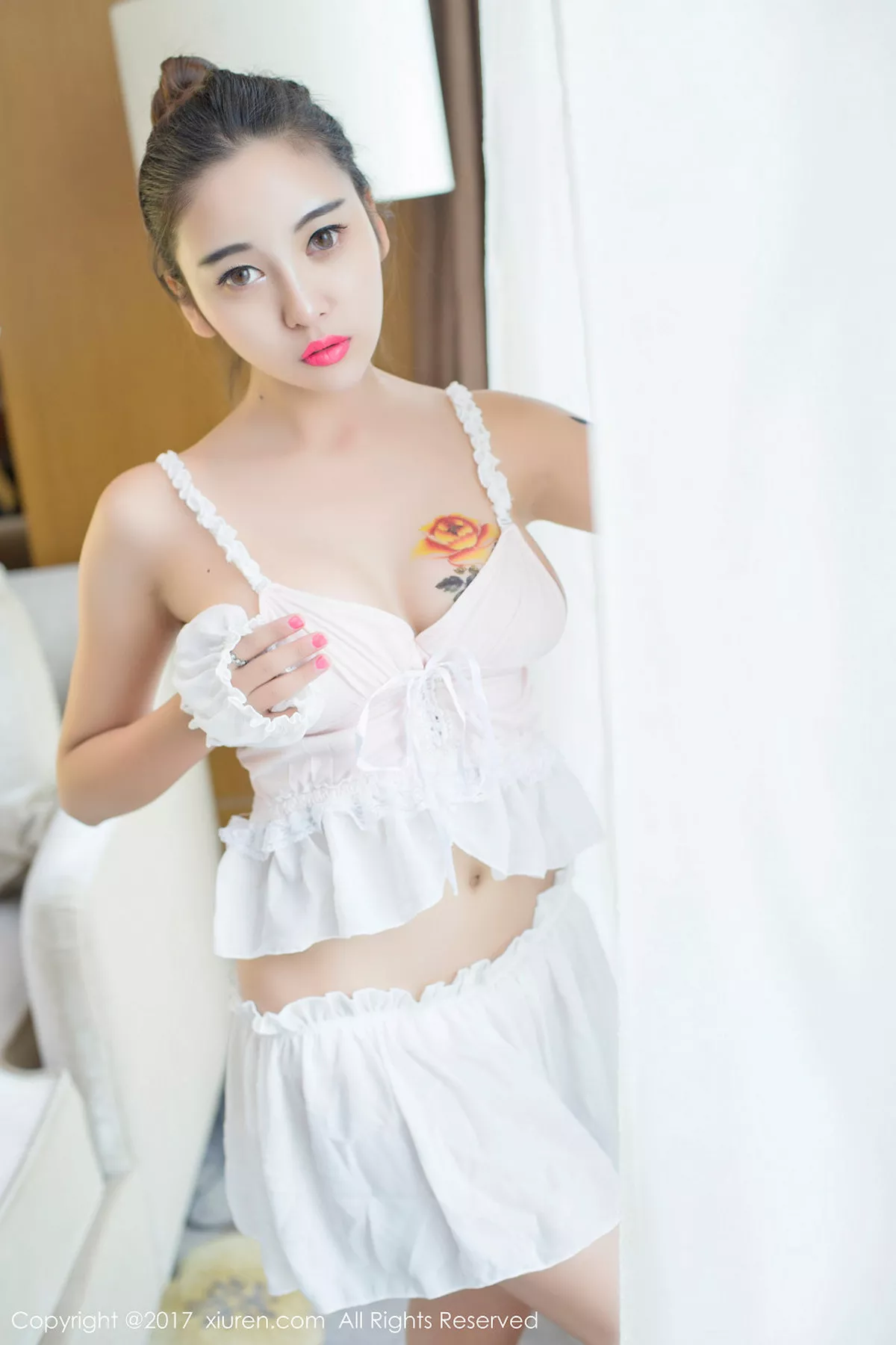 秀人集.com_[XiuRen秀人网]No.707_E罩杯巨乳嫩模李梓熙居家情趣SM套装血滴子遮点豪乳诱惑写真75P