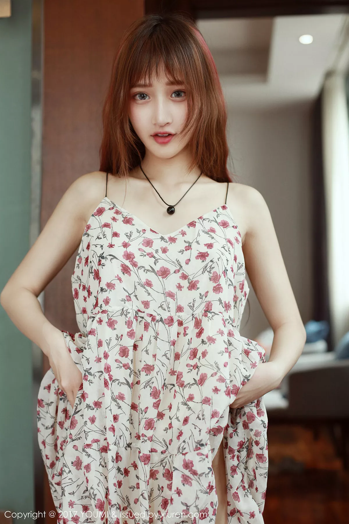 秀人集.com_[YouMi尤蜜荟]Vol.046_新人嫩模little贝壳居家白色蕾丝内衣秀白嫩肌肤性感写真50P