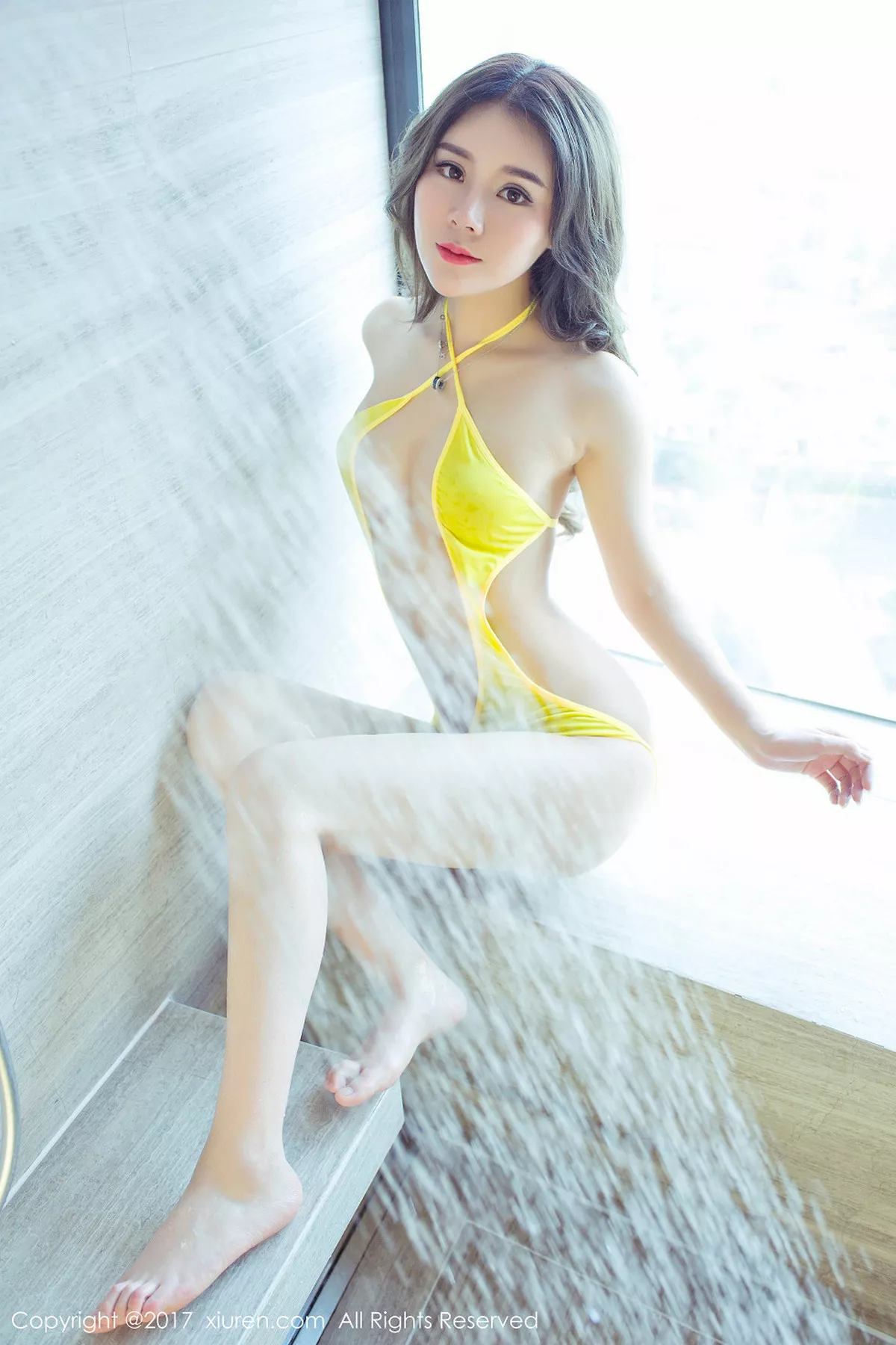 秀人集.com_[XiuRen秀人网]No.763_嫩模爱丽莎Lisa缕空旗袍透视秀美乳浴室里高叉比基尼性感写真60P