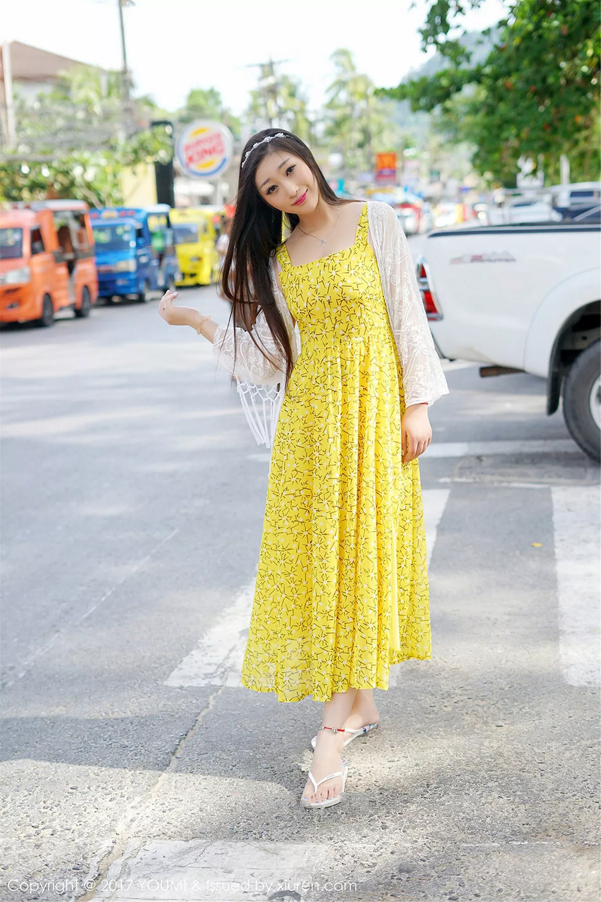 秀人集.com_[YouMi尤蜜荟]Vol.054_嫩模妲己_Toxic普吉岛旅拍黑丝连体渔网大尺度真空美乳诱惑写真46P