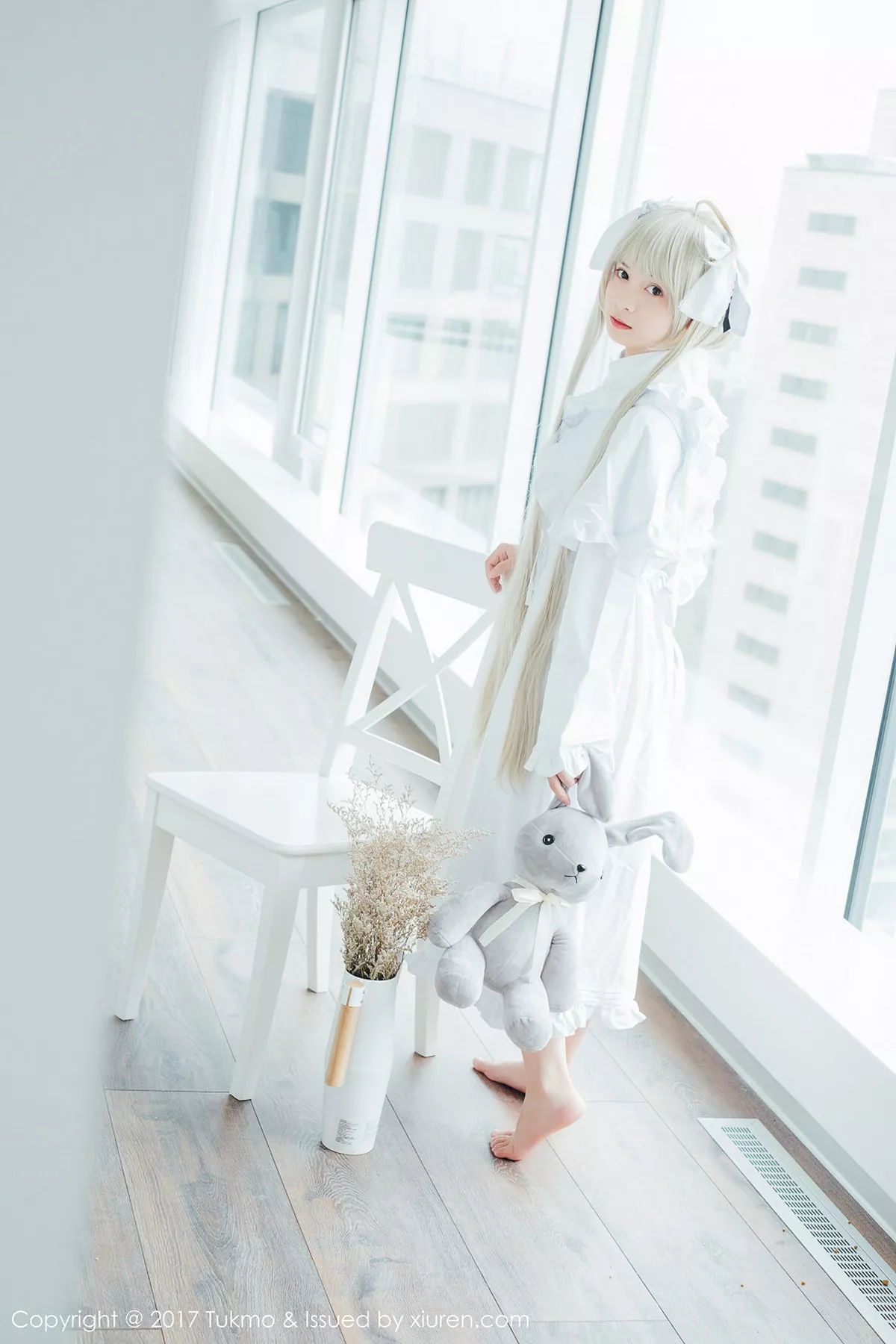 秀人集.com_[Tukmo兔几盟]Vol.097_新人嫩模鱼丸COS春日野穹系列雪嫩皮肤甜美迷人写真39P