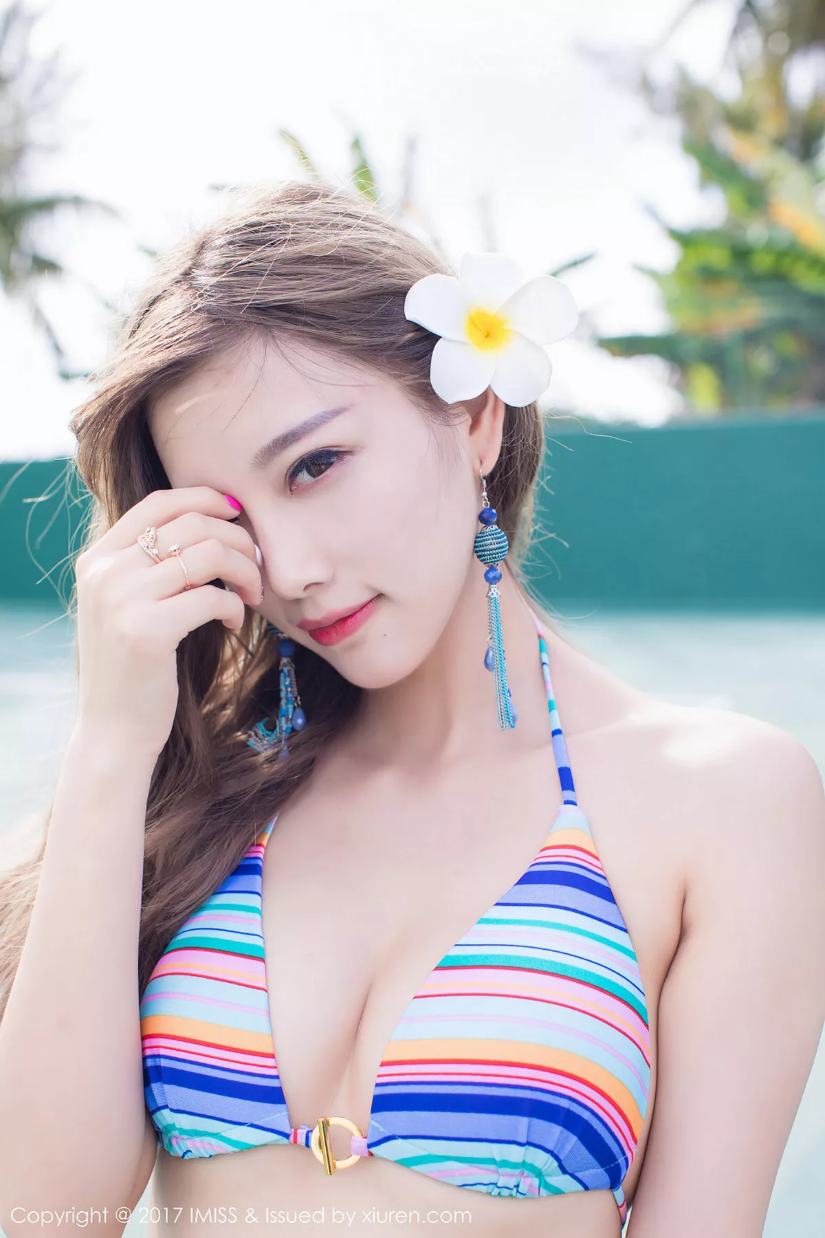 秀人集.com_[IMISS爱蜜社]Vol.183_女神杨晨晨sugar塞班岛旅拍白色蕾丝情趣内衣完美诱惑写真45P