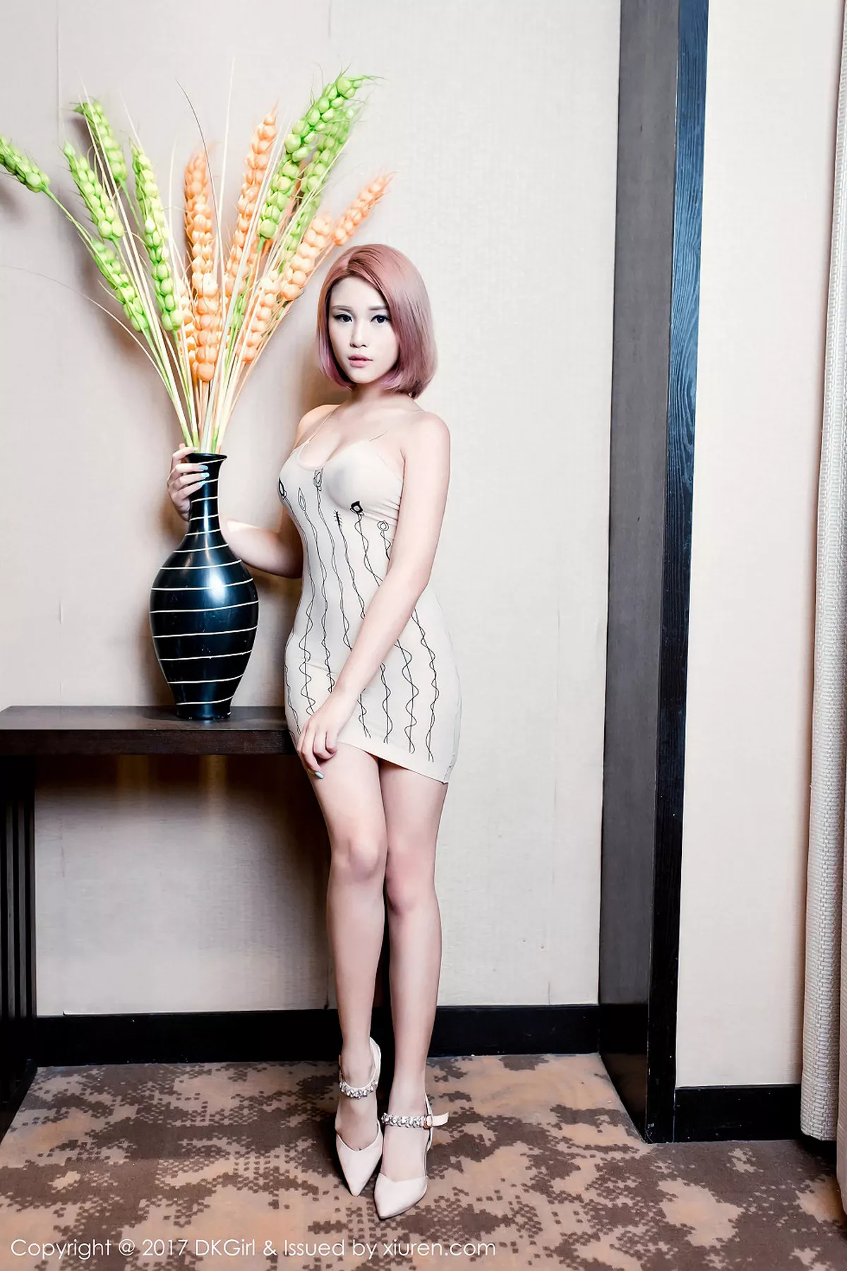 秀人集.com_[DKGirl御女郎]Vol.045_美女萌宝儿BoA居家木桶泡泡浴大尺度露豪乳致命诱惑写真55P