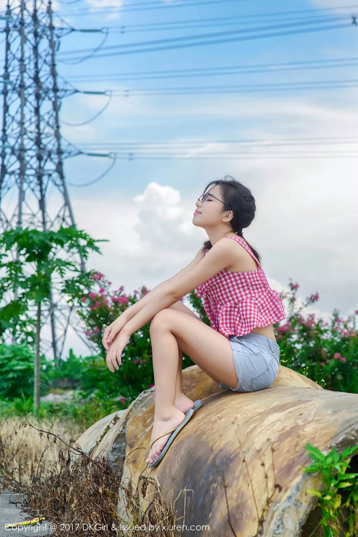 秀人集.com_[DKGirl御女郎]Vol.051_嫩模仓井优香日系美少女户外大尺度全裸上身美乳诱惑写真57P