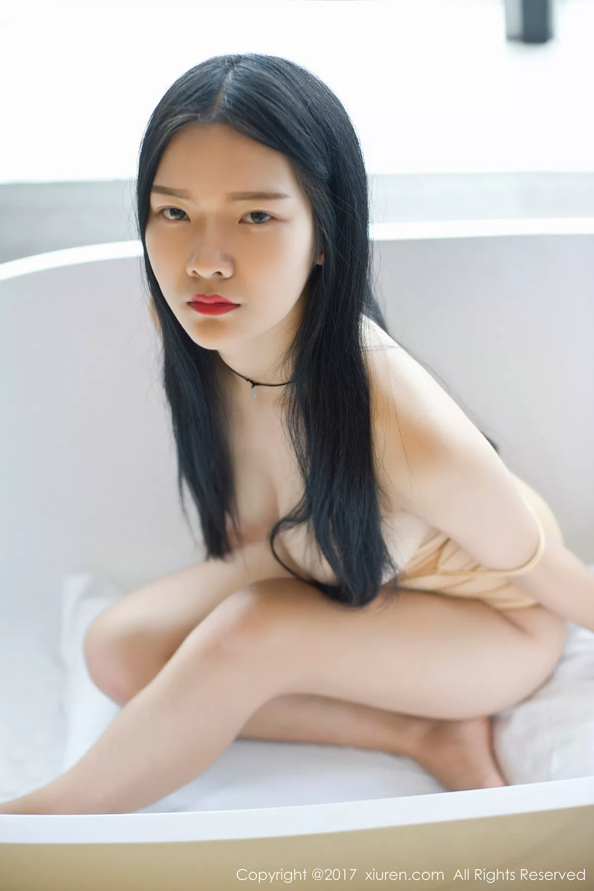 秀人集.com_[XiuRen秀人网]No.864_嫩模凌希儿日系肉色体操服+日系运动服撩衣露半球诱惑写真47P