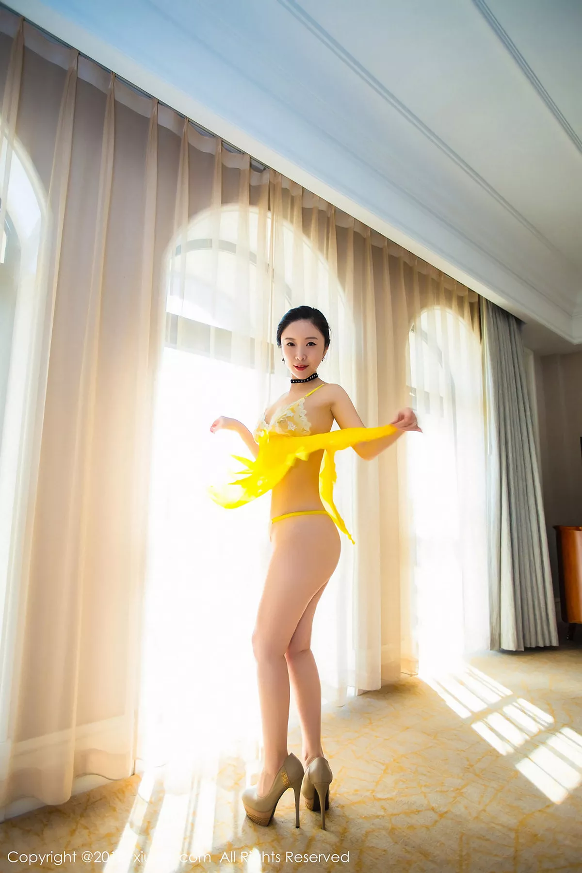 秀人集.com_[XiuRen秀人网]No.903_嫩模西希白兔黄色情趣内衣配丁字裤大尺度全脱火辣诱惑写真50P
