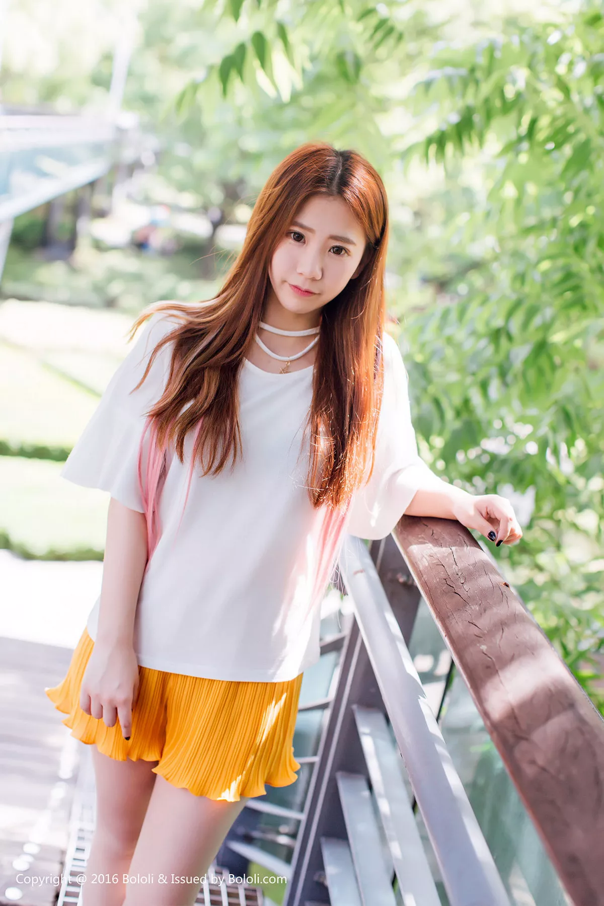 秀人集.com_[Tukmo兔几盟]Vol.109_清纯嫩模董成丽游乐园里白色短袖衫配黄色短裙清爽迷人写真40P