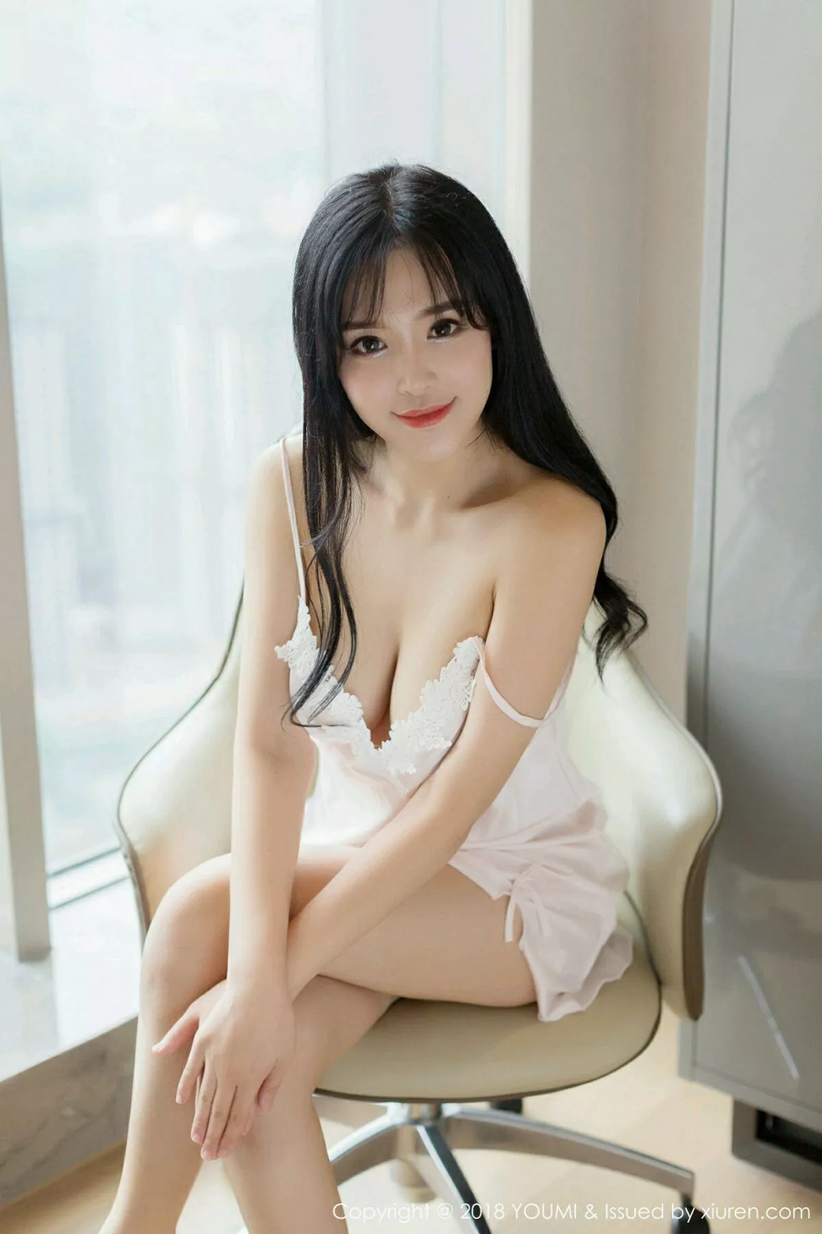 秀人集.com_[YouMi尤蜜荟]Vol.143_女神刘钰儿私房白色蕾丝内衣透视秀豪乳翘臀火辣诱惑写真41P