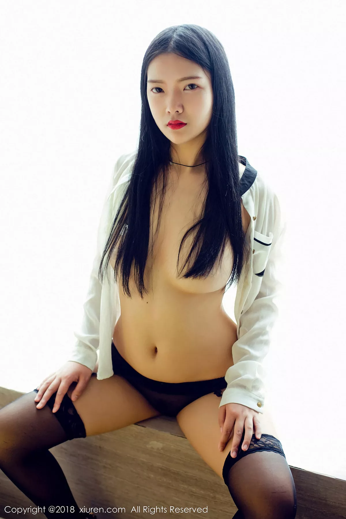 秀人集.com_[XiuRen秀人网]No.1008_学生妹凌希儿居家透视旗袍装+真空白衬衣爆乳诱惑写真43P