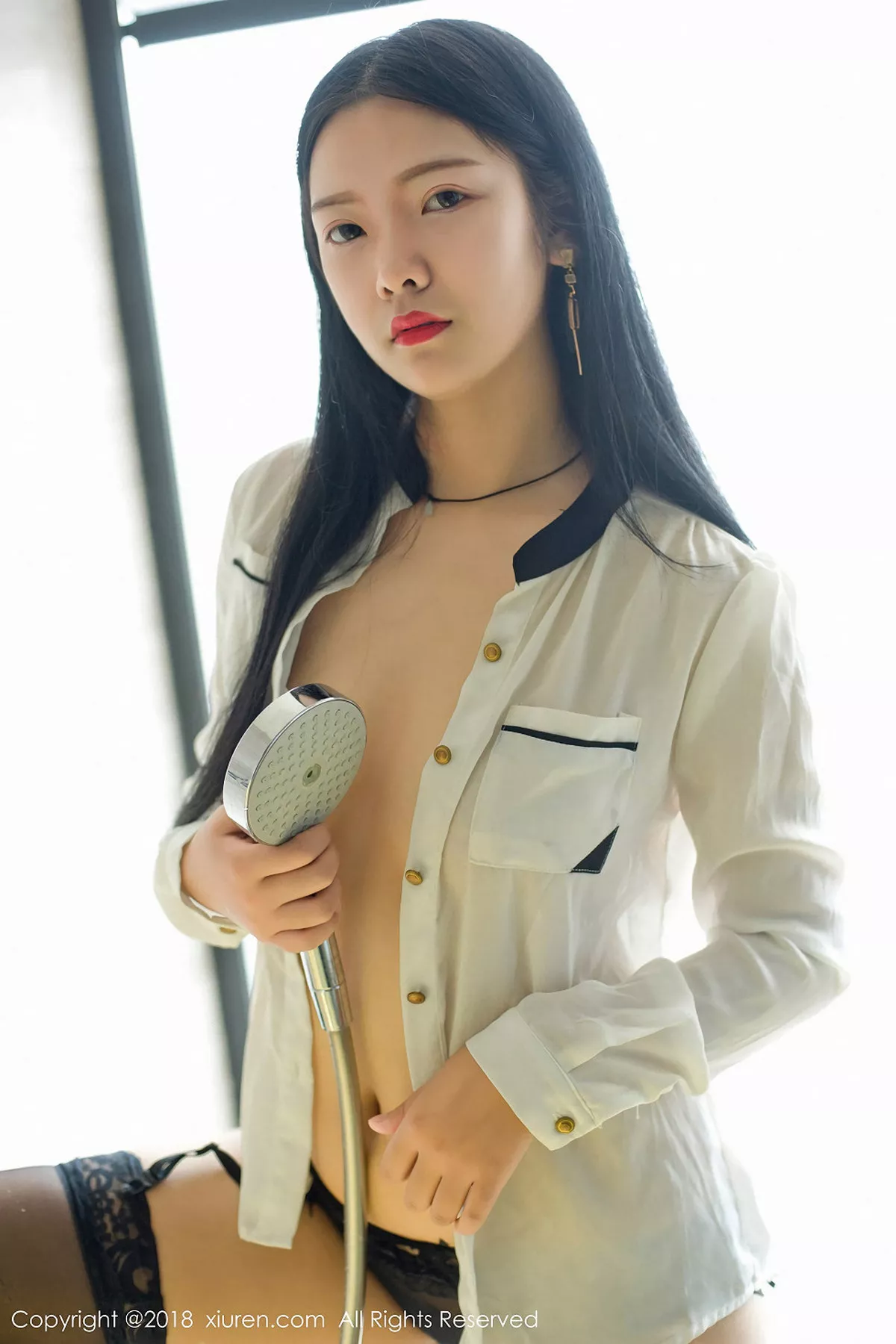 秀人集.com_[XiuRen秀人网]No.1008_学生妹凌希儿居家透视旗袍装+真空白衬衣爆乳诱惑写真43P