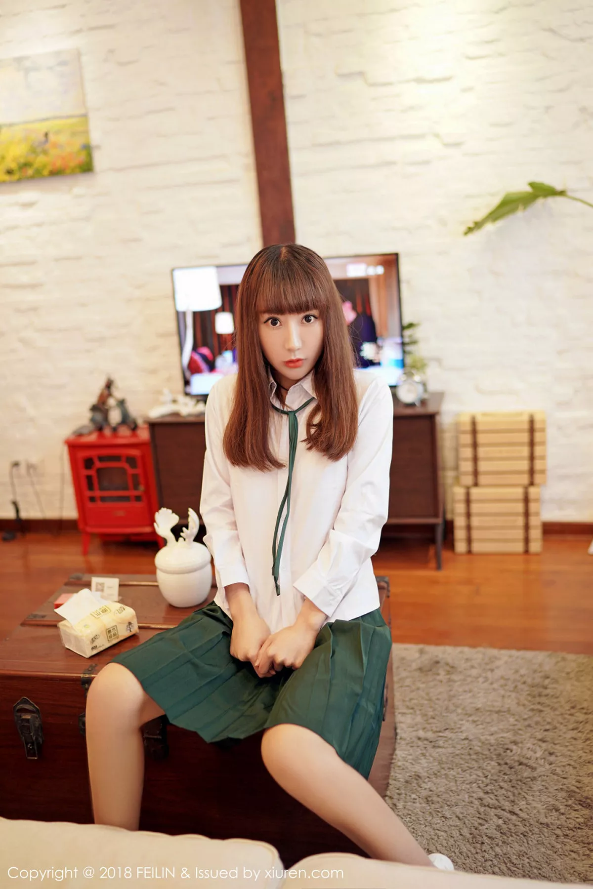 秀人集.com_[FeiLin嗲囡囡]Vol.139_嫩模夏笑笑Summer居家私房内衣系列脱衣露美乳诱惑写真40P