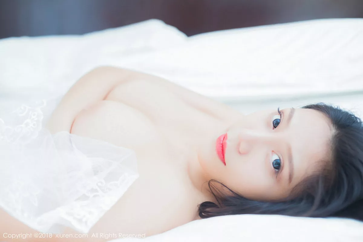 秀人集.com_[XiuRen秀人网]No.1054_嫩模若可私房白色薄纱裹身无内真空透视露豪乳火辣诱惑写真50P