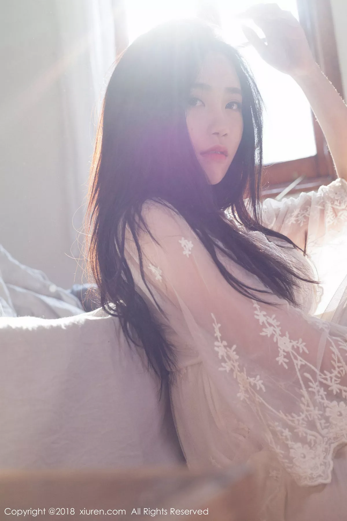 秀人集.com_[XiuRen秀人网]No.1024_女神许诺Sabrina居家早安女友系列床上慵懒迷人写真82P