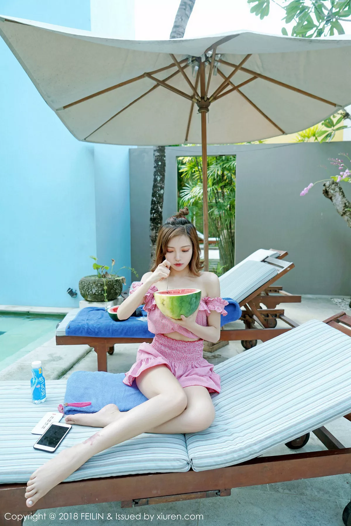 秀人集.com_[FeiLin嗲囡囡]Vol.150_嫩模冯木木LRIS班塔延岛旅拍性感内衣秀一字马诱惑写真50P