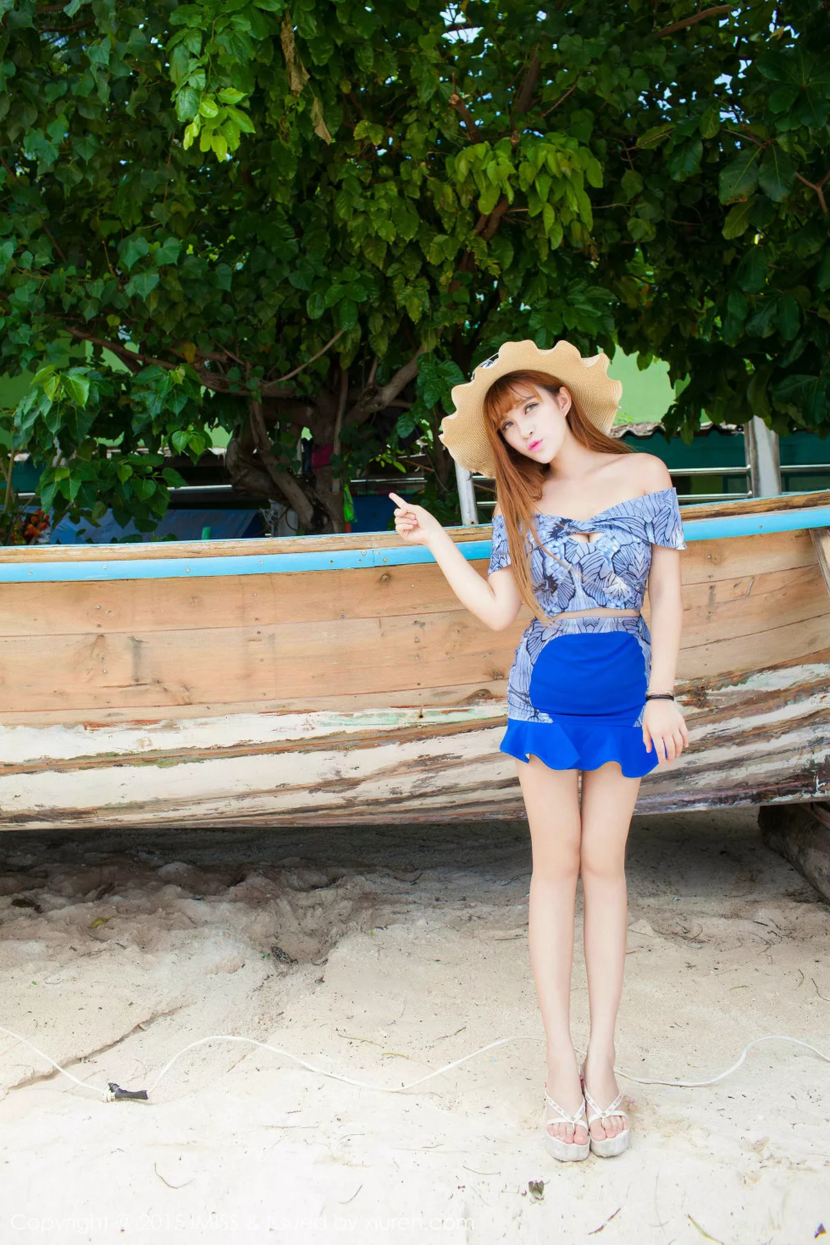 秀人集.com_[IMISS爱蜜社]Vol.044_嫩模LalaBaby啦啦普吉岛旅拍高腰内衣秀美胸巨乳48P