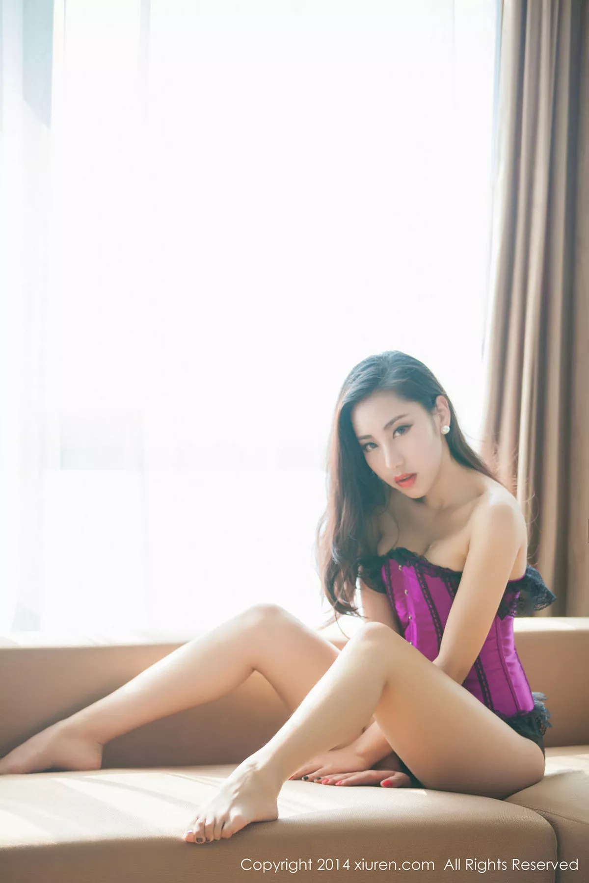 秀人集.com_[XiuRen秀人网]No.085_嫩模不性感女人Annie居家私房半裸秀豪乳诱惑写真61P