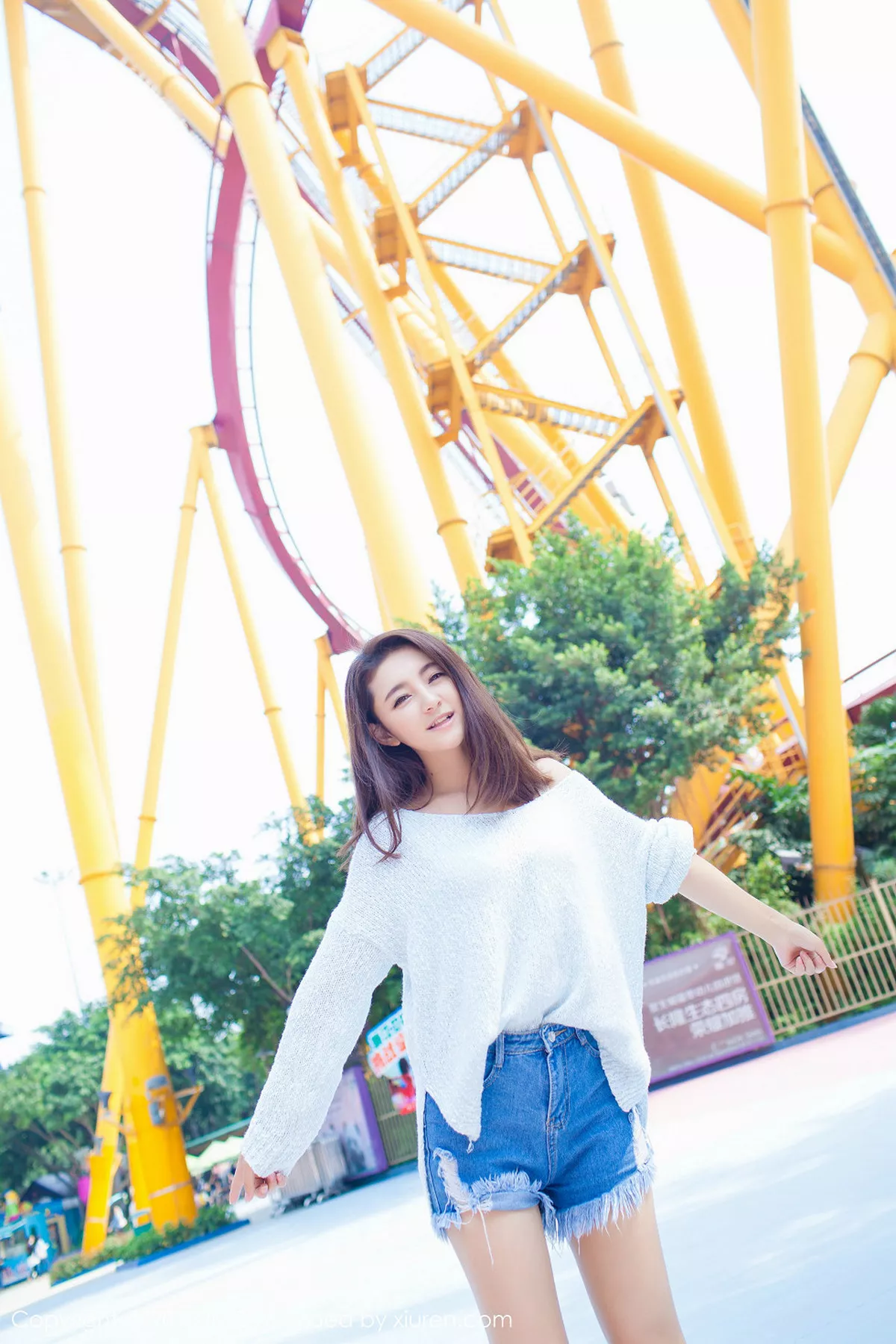 秀人集.com_[IMISS爱蜜社]Vol.049_嫩模夏茉GIGI蓝色齐逼牛仔热裤性感内衣完美诱惑写真47P