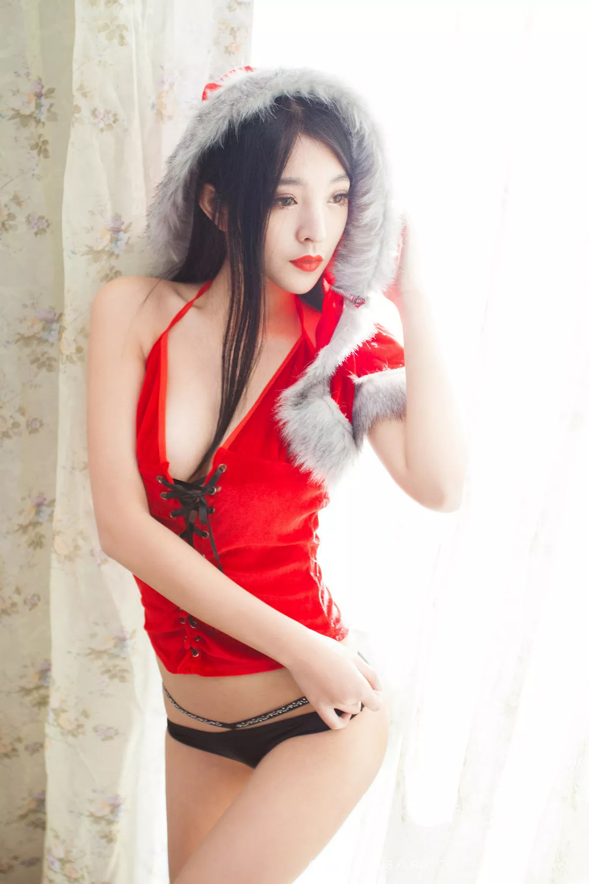 秀人集.com_[XiuRen秀人网]No.066_绝美女神陈大榕黑色女仆装性感厨娘系列写真秀110P