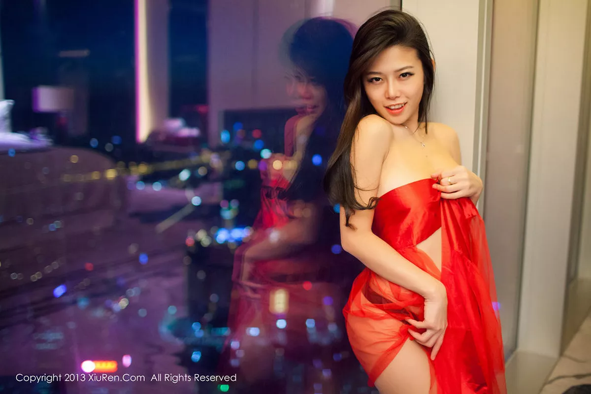 秀人集.com_[XiuRen秀人网]No.076_嫩模luvian本能透明红纱下诱人酮体撩人诱惑写真82P