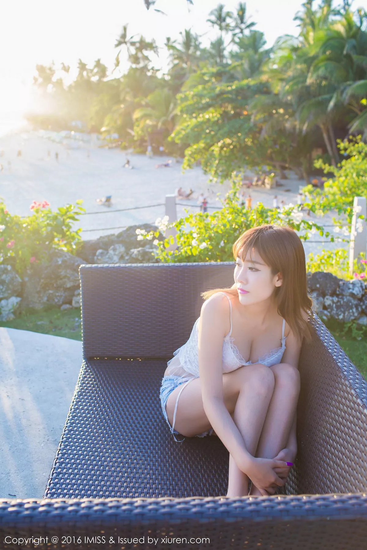 秀人集.com_[IMISS爱蜜社]Vol.059_嫩模程小烦不烦薄荷岛旅拍黑色性感比基尼靓丽写真55P