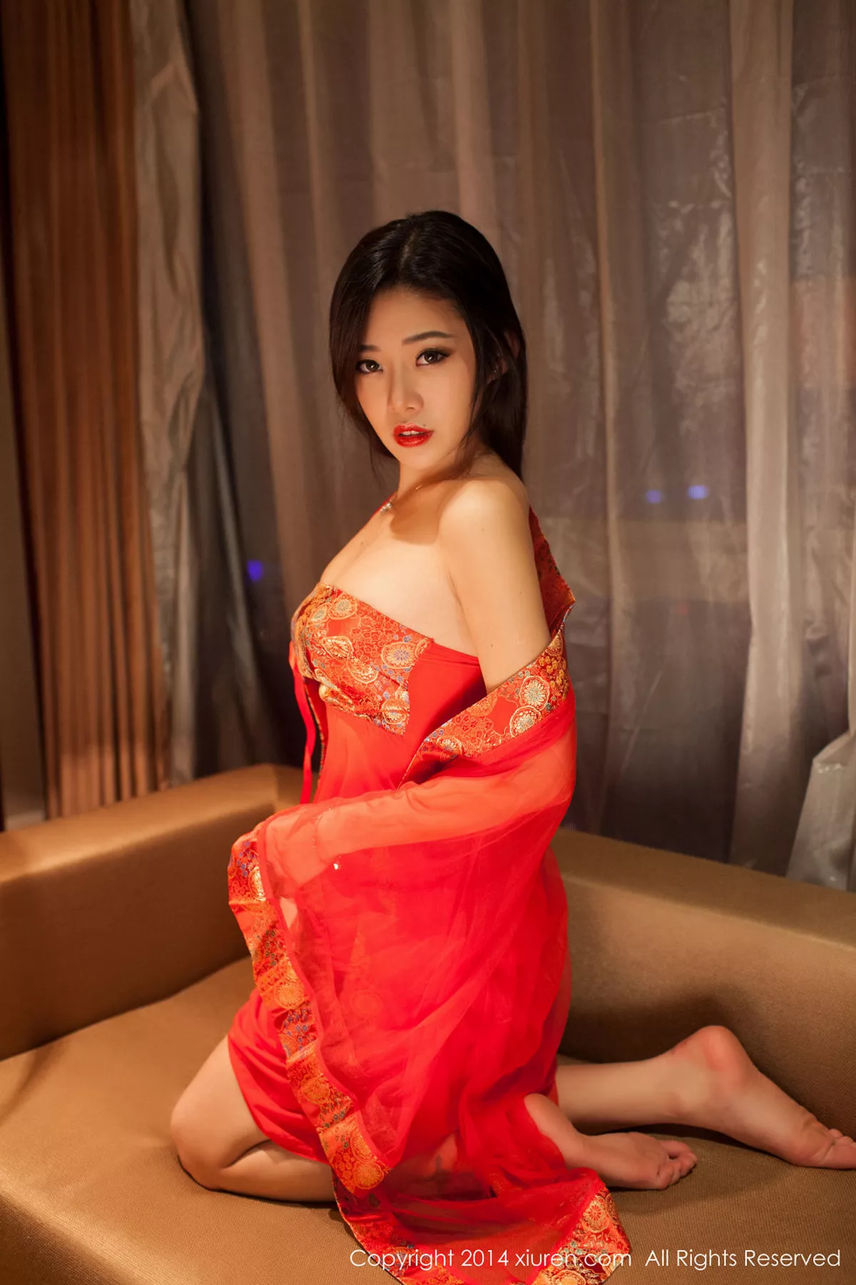 秀人集.com_[XiuRen秀人网]No.097_嫩模luvian本能大尺度血滴子遮两点极致诱惑写真57P