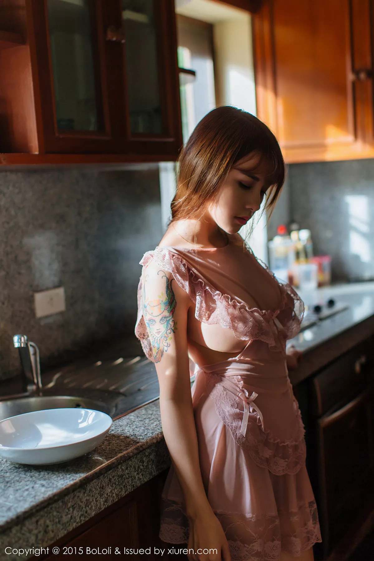 秀人集.com_[BoLoli波萝社]Vol.077_嫩模夏美酱普吉岛旅拍海边学生制服湿身诱惑写真46P