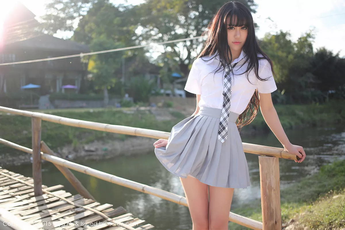 秀人集.com_[MyGirl美媛馆]Vol.096_嫩模杨晓青儿泰国旅拍清纯学生装花丛中的美仙子写真88P