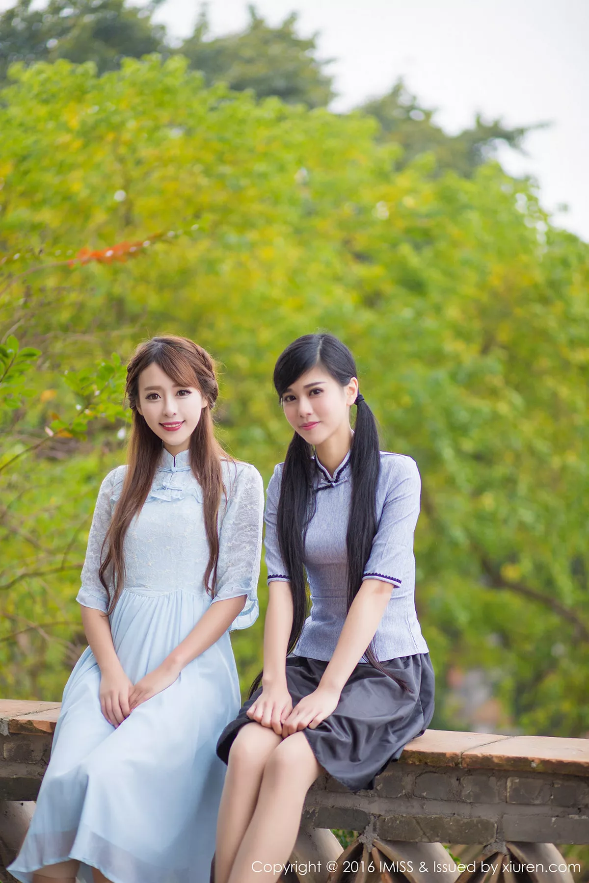 秀人集.com_[IMISS爱蜜社]Vol.070_嫩模王曼妮&谭小雅古典旗袍风完美身材性感迷人写真60P