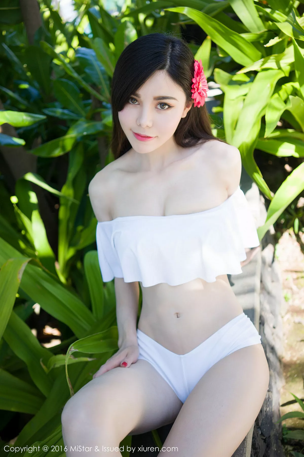 秀人集.com_[MiStar魅妍社]Vol.089_嫩模沈佳熹巴厘岛旅拍纯白比基尼完美身材诱惑写真60P