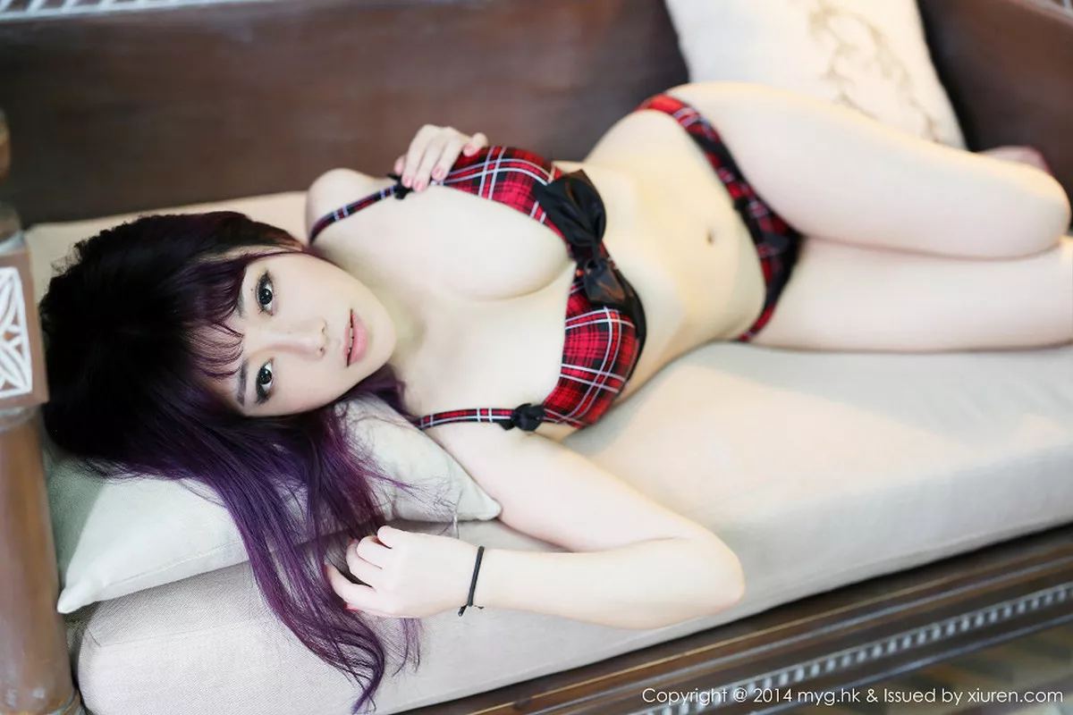 秀人集.com_[MyGirl美媛馆]Vol.076_嫩模刘飞儿Faye白色情趣睡裙蕾丝内裤豪乳诱惑写真67P