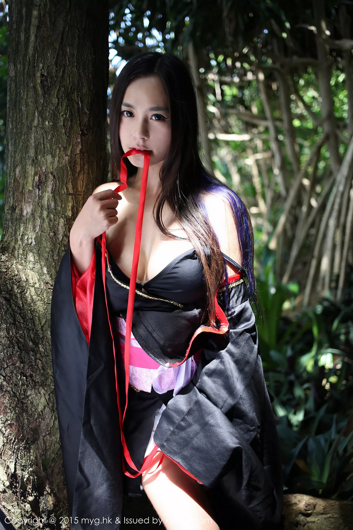 秀人集.com_[MyGirl美媛馆]Vol.136_嫩模Moa小姐菲律宾长滩旅拍日本和服秀完美曲线写真61P