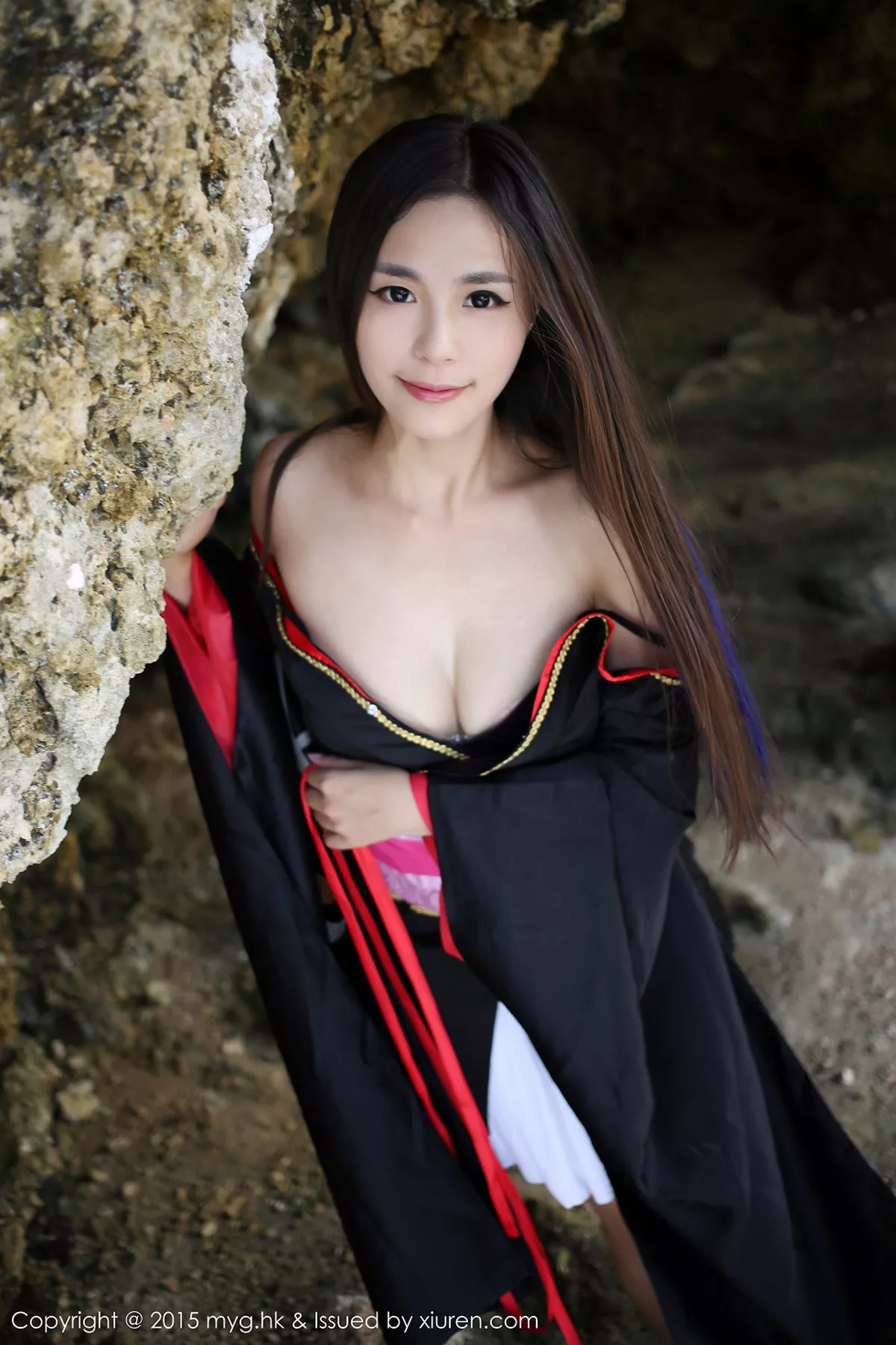 秀人集.com_[MyGirl美媛馆]Vol.136_嫩模Moa小姐菲律宾长滩旅拍日本和服秀完美曲线写真61P