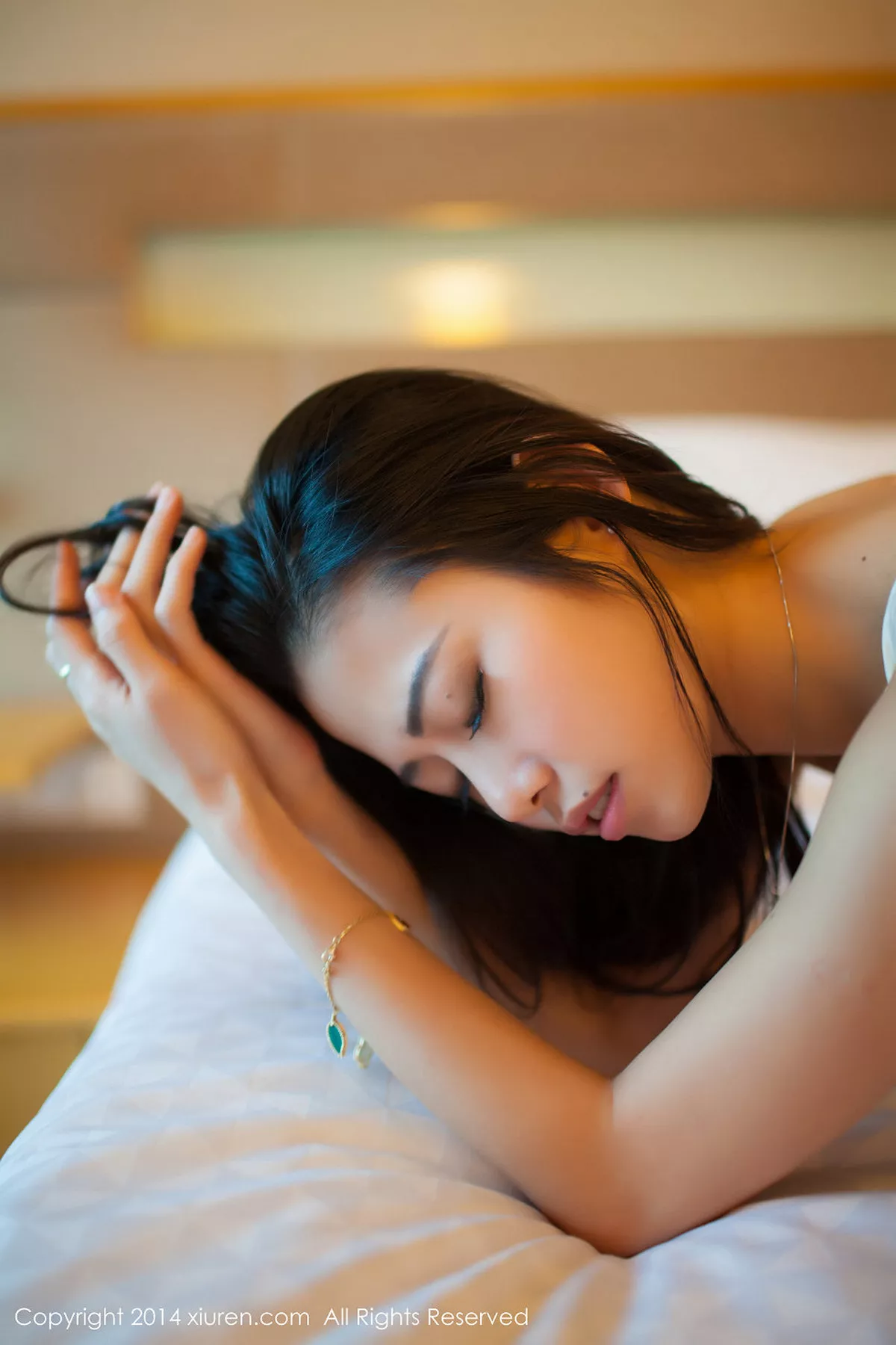 秀人集.com_[XiuRen秀人网]No.161_秀人嫩模luvian本能透明白纱性感内衣系列诱惑写真50P