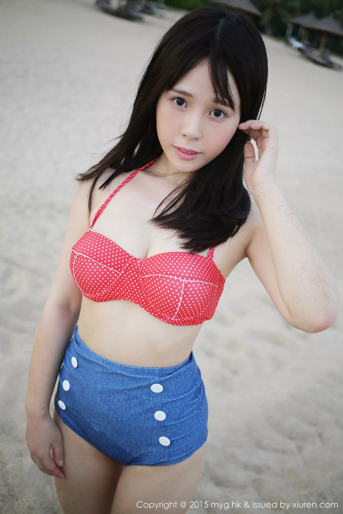 秀人集.com_[MyGirl美媛馆]Vol.175_嫩模Evelyn艾莉三亚旅拍黑色死库水秀完美身材写真73P