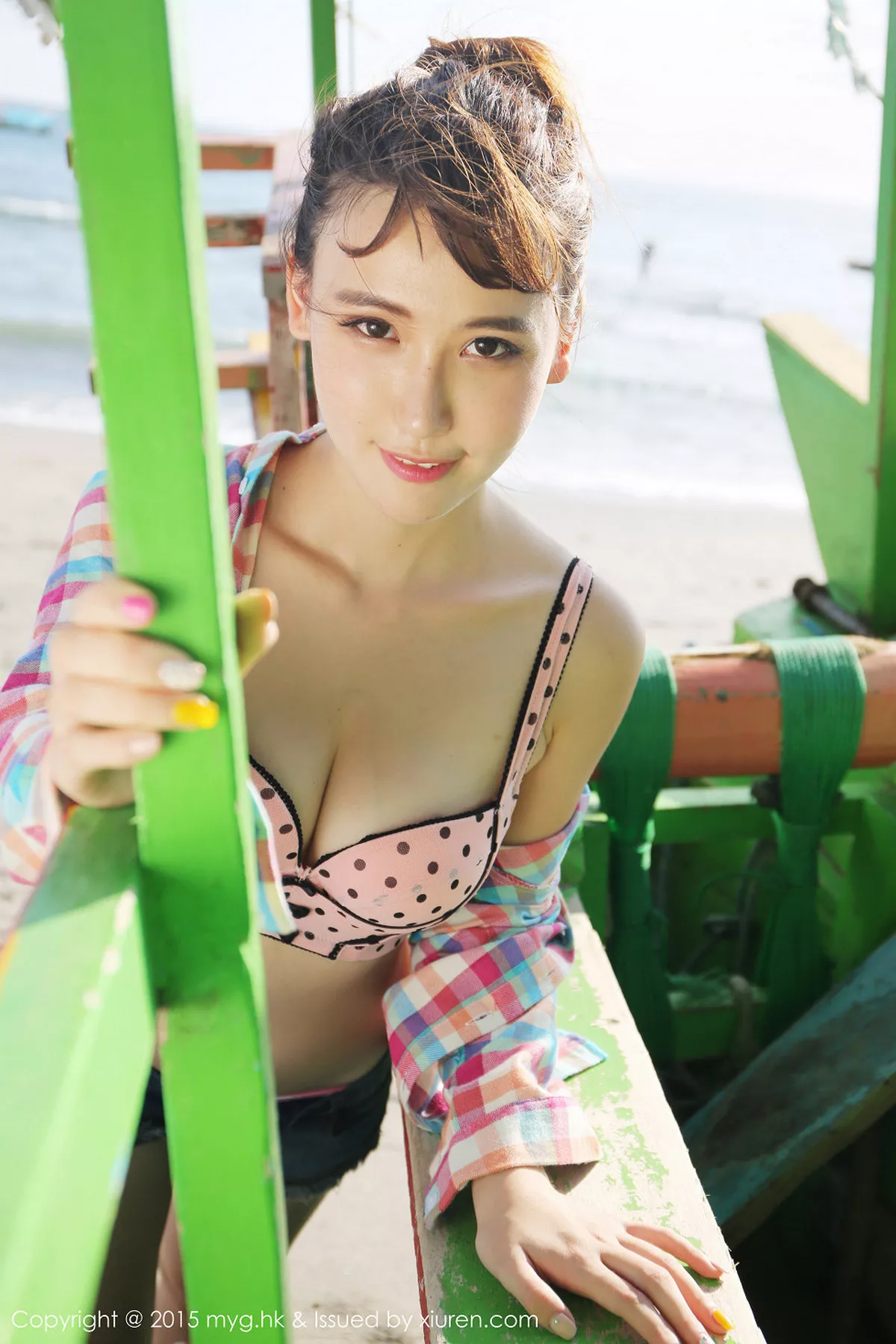 秀人集.com_[MyGirl美媛馆]Vol.158_嫩模熊吖BOBO龙目岛第四套红色圆点比基尼完美诱惑62P