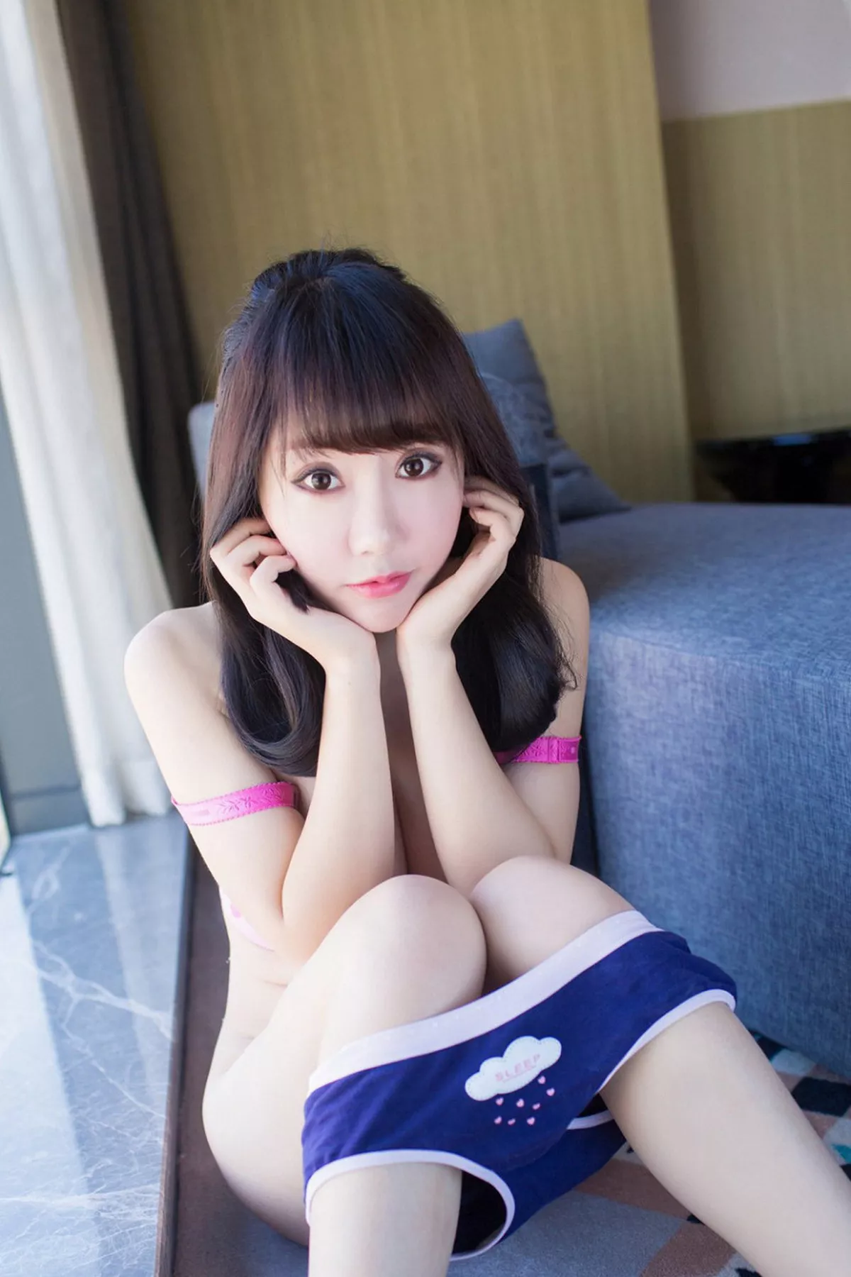 秀人集.com_[IMISS爱蜜社]Vol.145_嫩模夏笑笑Summer性感兔女郎高叉连体豹纹内衣诱惑写真69P