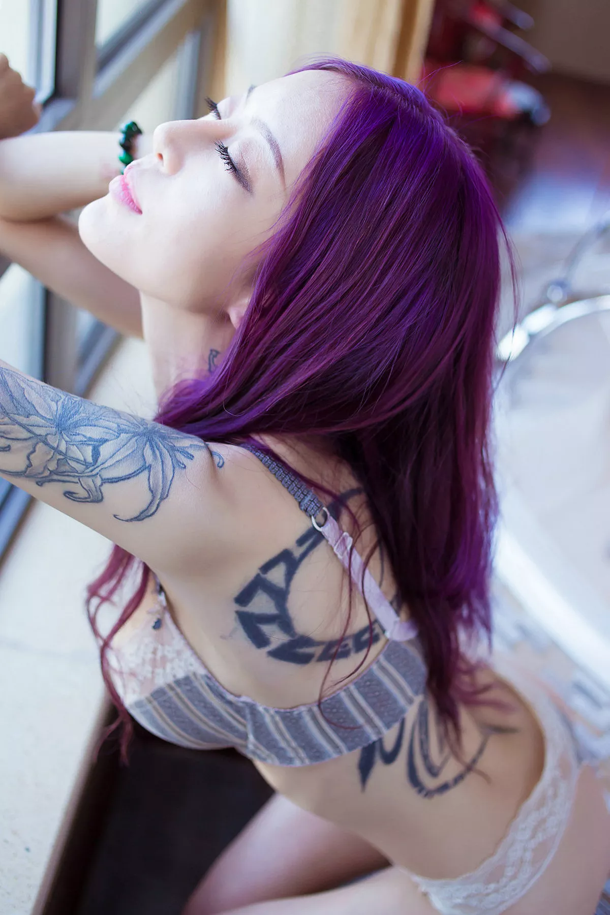 秀人集.com_[XiuRen秀人网]No.332_平面模特七月smi1e性感内衣秀纹身迷人诱惑写真50P