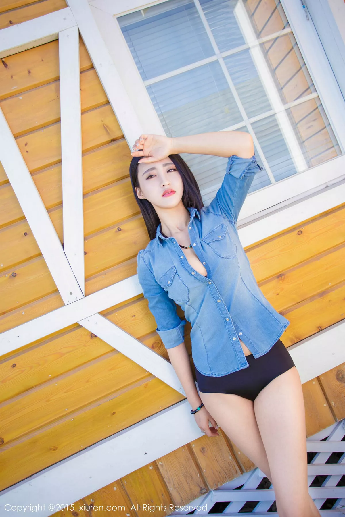 秀人集.com_[XiuRen秀人网]No.421_内地嫩模lucky咏丹黑丝裤袜修长美腿完美身材性感写真71P