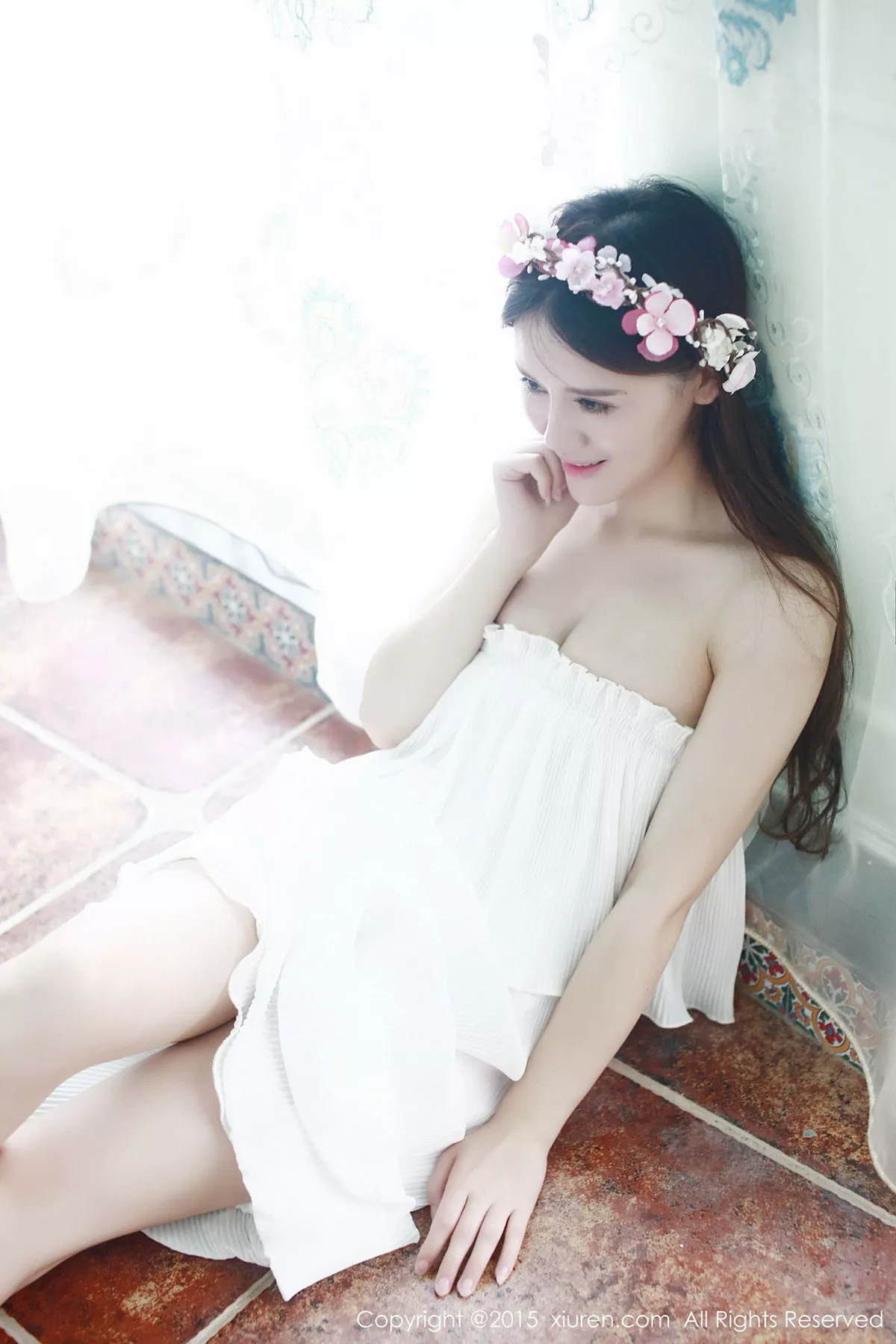 秀人集.com_[XiuRen秀人网]No.376_嫩模高溜MilkCat清新白嫩连身裙+性感爆乳装写真120P