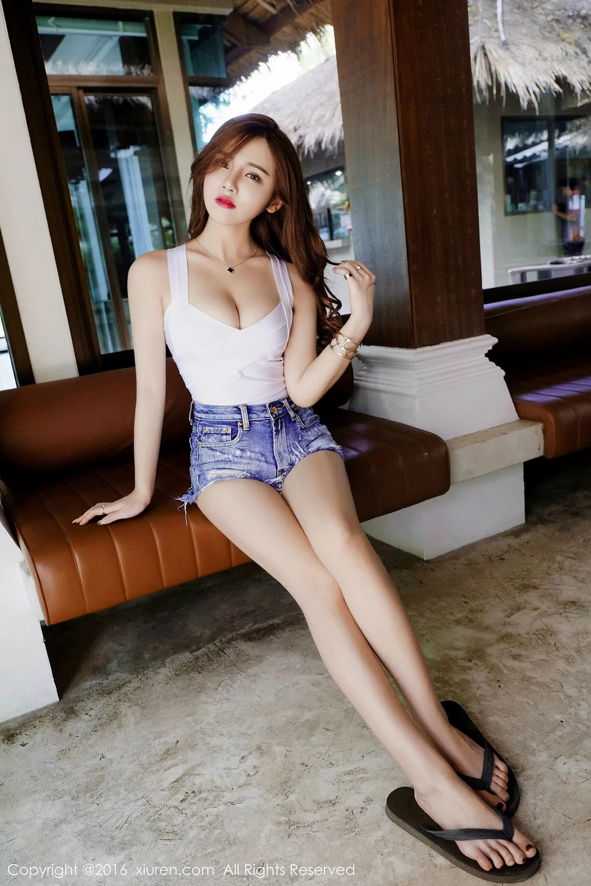 秀人集.com_[XiuRen秀人网]No.462_嫩模木木hanna泰国旅拍性感内衣系列豪乳美胸诱惑写真50P