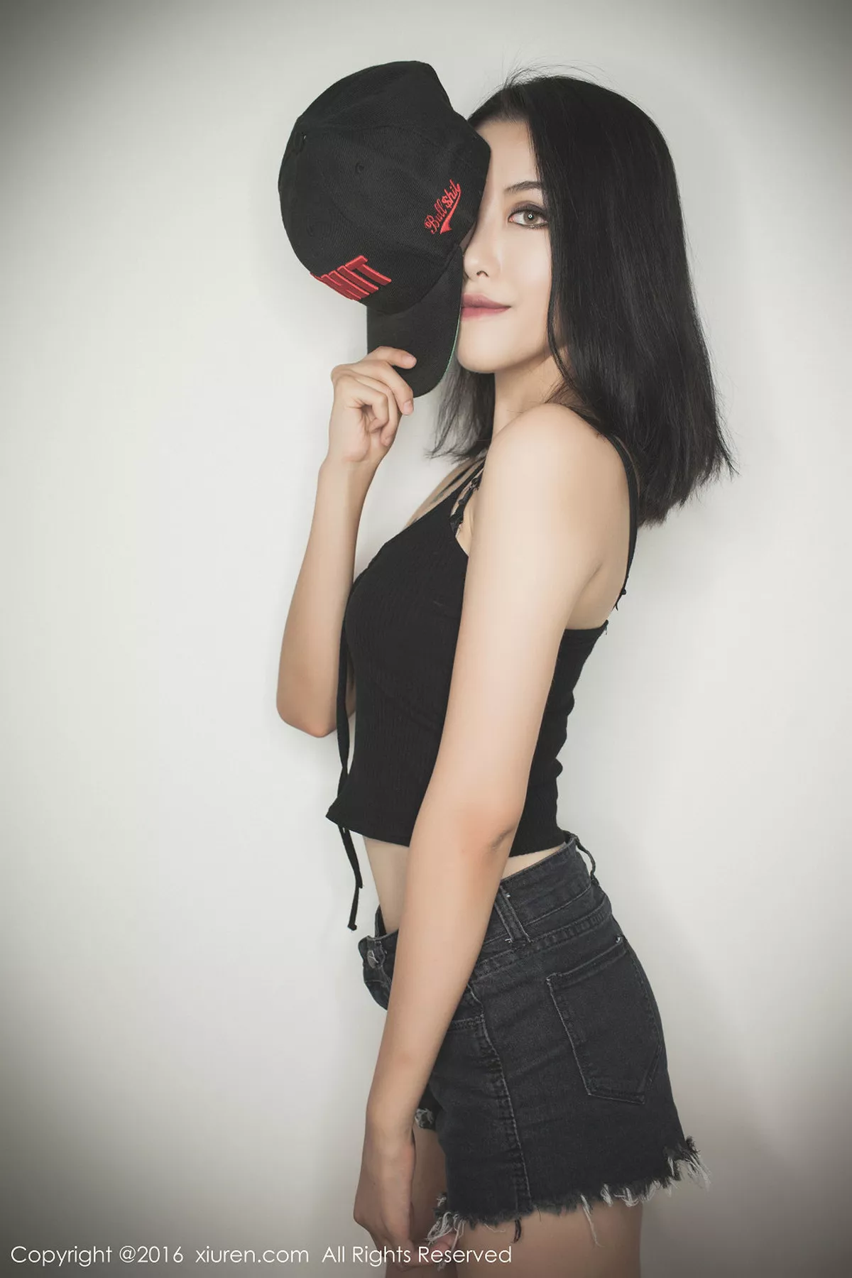 秀人集.com_[XiuRen秀人网]No.617_嫩模BOBO_xk牛仔热裤秀完美身材狐媚双眼冷艳迷人写真49P