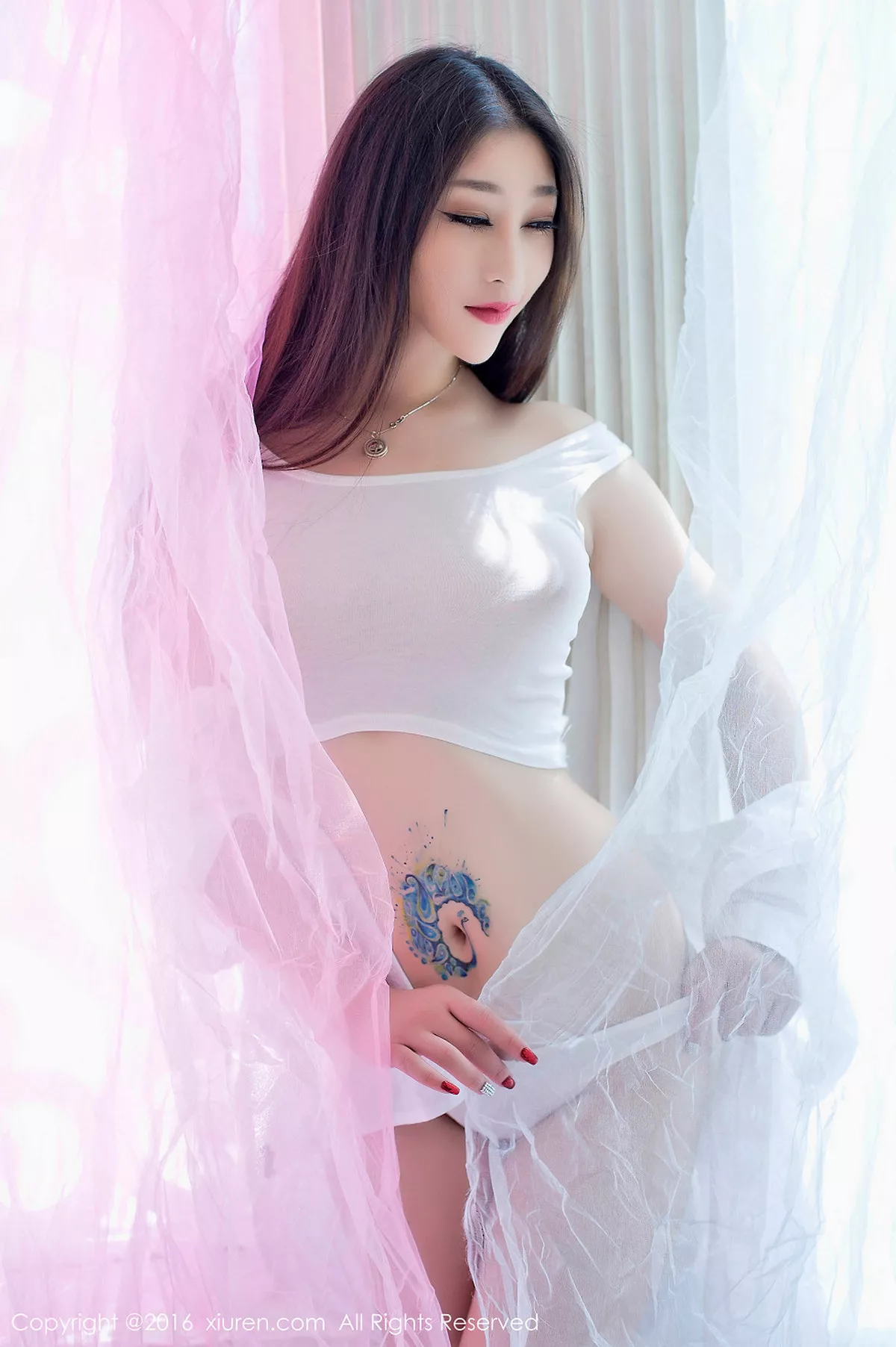 秀人集.com_[XiuRen秀人网]No.608_武大校花妲己_Toxic细腰美狐娘私房内衣爆乳诱惑写真49P