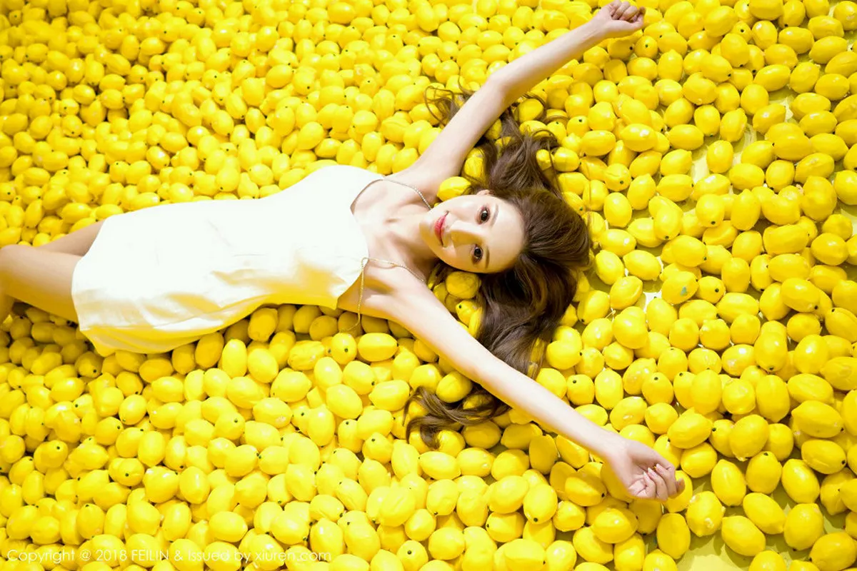 秀人集.com_[FeiLin嗲囡囡]Vol.170_嫩模柠柠_mika户外牛仔短裤+室内清新连身裙迷人写真43P