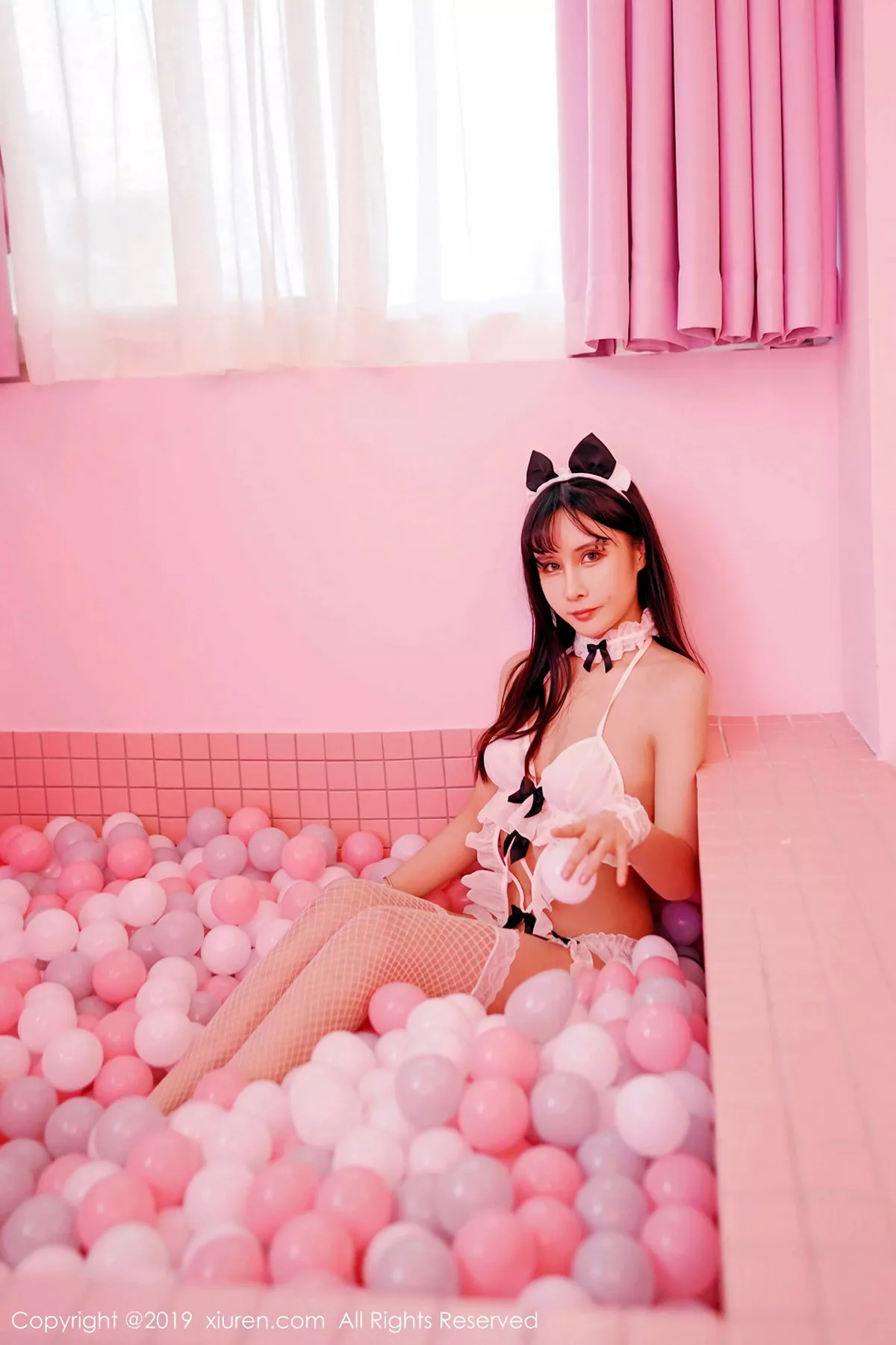 秀人集.com_[XiuRen秀人网]No.1610_嫩模邱淑贝私房性感不知火舞系列+魅惑网袜惹火诱惑写真40P