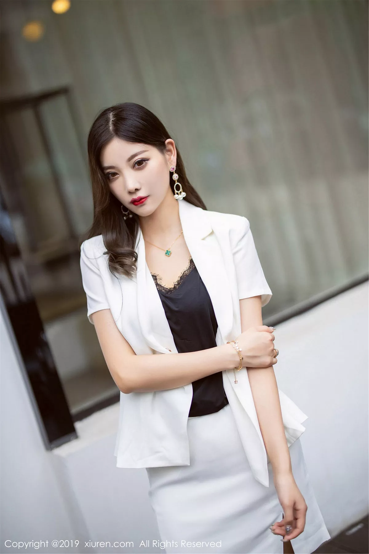 秀人集.com_[XiuRen秀人网]No.1599_女神杨晨晨sugar气质秘书制服+性感内衣配白丝袜诱惑写真90P