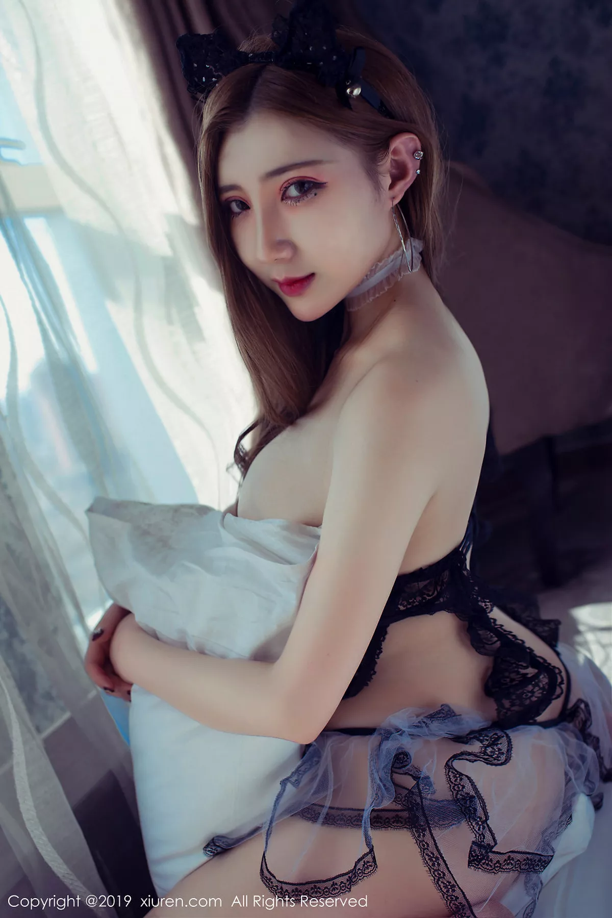 秀人集.com_[XiuRen秀人网]No.1692_美模婉倩私房紫色透明薄纱女仆装秀火辣身材爆乳诱惑写真45P